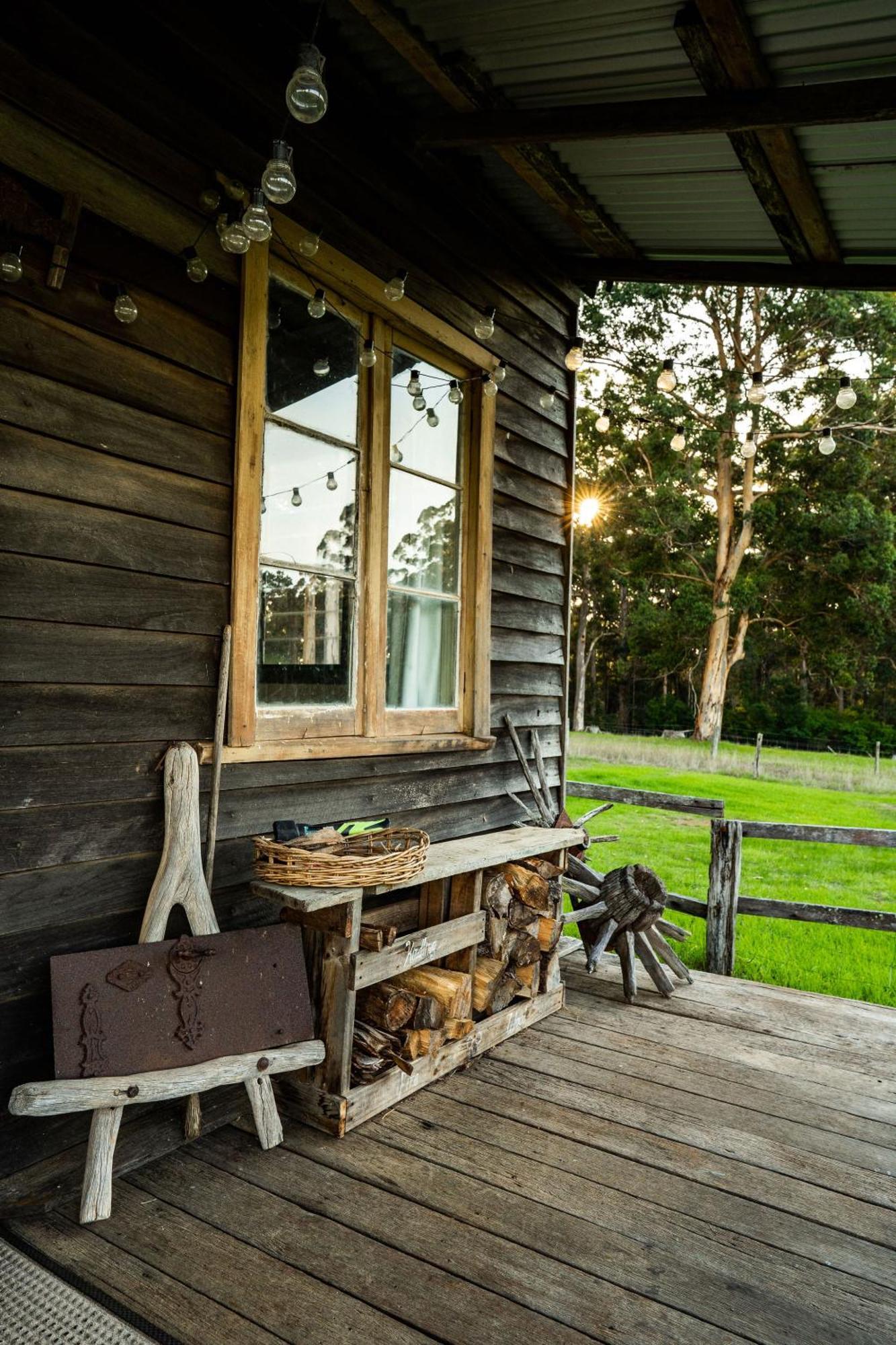 Cosy Farmstay: Green Cabin At Whispering Woods Beedelup 외부 사진